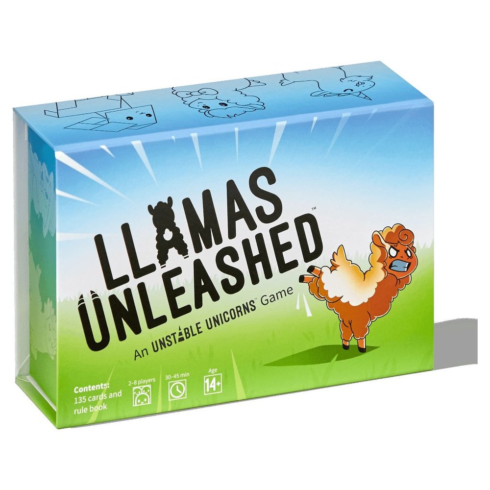 Llamas Unleashed Card Game - from The Creators of Unstable Unicorns - A Strategi